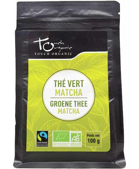 Thé vert BIO Matcha vrac - 100 gr - Touch Organic thé matcha du Japon riche en chlorophylle Espritphyto