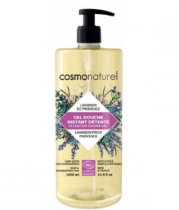 Cosmo Naturel - Gel douche Instant détente Lavandin de Provence 1 litre Espritphyto