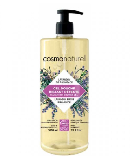 Cosmo Naturel - Gel douche Instant détente Lavandin de Provence 1 litre Espritphyto Cosmo Naturel - Gel douche Instant détente Lavandin de Provence 1 litre Espritphyto