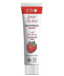 Cé'Bio Dentifrice Enfant bio Fraise des bois 75ml Dentifrice Fraise des Bois Bambino Espritphyto