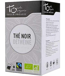 Touch Organic Thé noir déthéiné bio 20 sachets