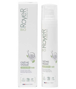 Royer Crème visage hydratante bave d’escargot bio 50ml - Royer anti-âge anti rides Espritphyto