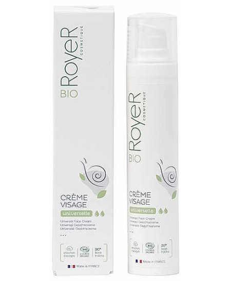 Royer Crème visage hydratante bave d’escargot bio 50ml - Royer anti-âge anti rides Espritphyto