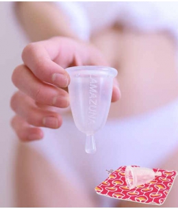 Cup Féminine translucide Taille 1 Lamazuna économique et écologique Espritphyto