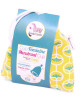 Cup Féminine Taille 1 translucide + pochette jaune en coton bio - Lamazuna Espritphyto