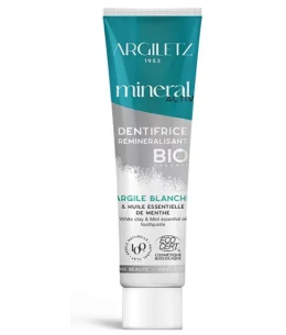 Argiletz Dentifrice Menthe Bio à l'argile blanche 75ml menthe fraiche argile purifiante Espritphyto