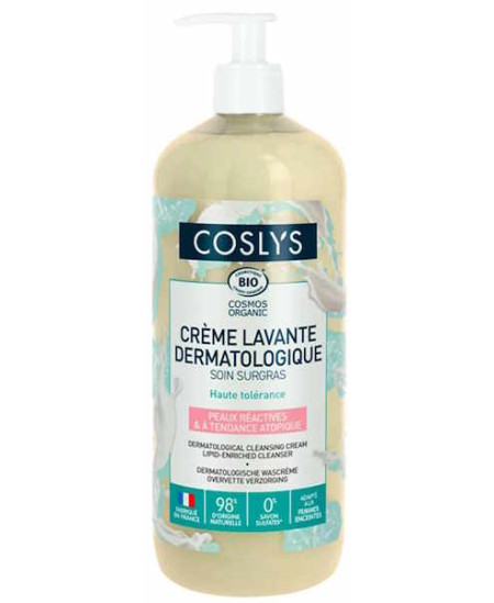 Coslys Crème lavante dermatologique liquide soin surgras 1 Litre Crème lavante douceur Espritphyto Coslys Crème lavante dermatologique liquide soin surgras 1 Litre Crème lavante douceur Espritphyto