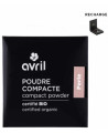 Poudre compacte Bio - perle 11gr - Avril cosmétique Maquillage bio Espritphyto