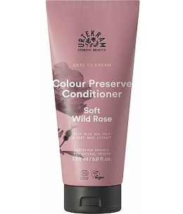 Urtekram Après shampoing cheveux colorés à la Rose Sauvage Soft Wild Rose Masque capillaire cheveux colorés décolorés