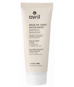 Avril Cosmétique Base de teint matifiante 30ml Base de teint sublimatrice produit de maquillage teint Espritphyto