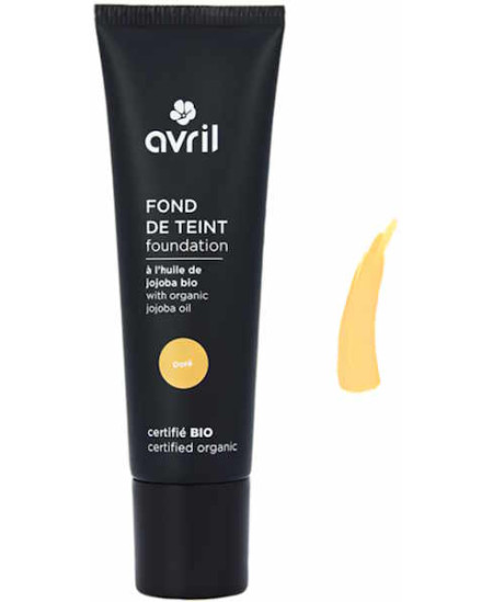 Avril Cosmétique Fond de teint Doré 30ml texture légère pigments minéraux huile de jojoba Espritphyto Avril Cosmétique Fond de teint Doré 30ml texture légère pigments minéraux huile de jojoba Espritphyto