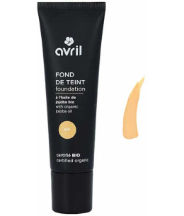 Avril Cosmétique Fond de teint Miel 30 ml couvrance moyenne pour les peaux mates Espritphyto
