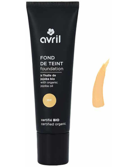Avril Cosmétique Fond de teint Miel 30 ml couvrance moyenne pour les peaux mates Espritphyto Avril Cosmétique Fond de teint Miel 30 ml couvrance moyenne pour les peaux mates Espritphyto