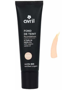 Avril Cosmétique Fond de teint Porcelaine certifié Bio 30ml pour les peaux claires Espritphyto