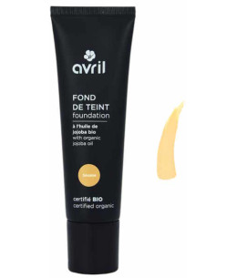 Avril Cosmétique Fond de teint Sésame certifié bio 30 ml pour les peaux medium hâle naturel Espritphyto