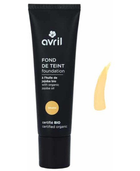 Avril Cosmétique Fond de teint Sésame certifié bio 30 ml pour les peaux medium hâle naturel Espritphyto Avril Cosmétique Fond de teint Sésame certifié bio 30 ml pour les peaux medium hâle naturel Espritphyto