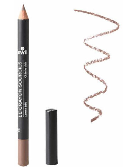 Avril Cosmétique Crayon Sourcils châtain clair 1g crayon à sourcils chatain clair cheveux chatain Espritphyto Avril Cosmétique Crayon Sourcils châtain clair 1g crayon à sourcils chatain clair cheveux chatain Espritphyto