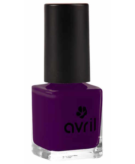Avril Cosmétique Vernis à ongles Aubergine 865 7ml Avril Beauté maquillage minéral Espritphyto