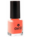 Avril Cosmétique Vernis à ongles Corail 02 7mlteinte plus claire Avril Beauté maquillage minéral Espritphyto