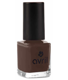 Avril Cosmétique Vernis à ongles Ebène 7ml vernis marron foncé Espritphyto