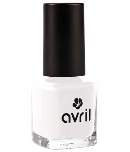 Avril Cosmétique Vernis à ongles French Blanc 7ml maquillage bio des ongles Espritphyto