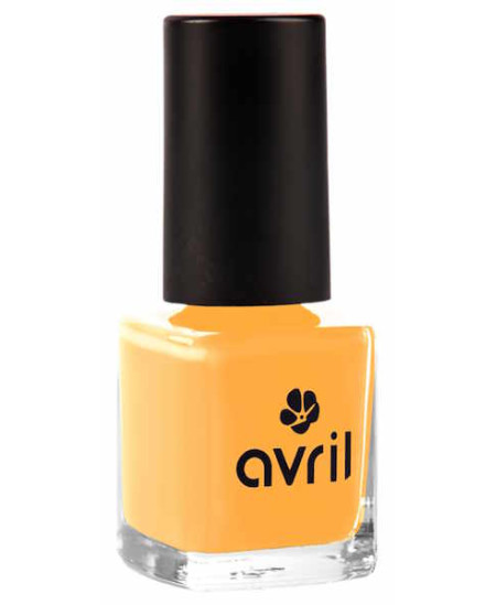 Avril Cosmétique Vernis à ongles Mangue No 572 7ml teinte jaune orangé fruité Espritphyto Avril Cosmétique Vernis à ongles Mangue No 572 7ml teinte jaune orangé fruité Espritphyto