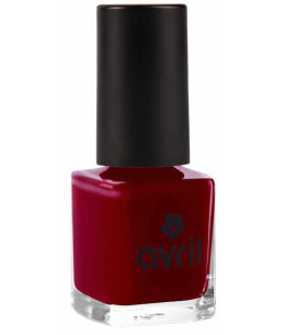 Avril Cosmétique Vernis à ongles Bordeaux No 671 7ml teinte rouge noire Espritphyto