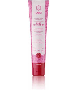 Khadi Après Shampooing Réparateur Rose Révolution 200ml soin capillaire BDIH Espritphyto