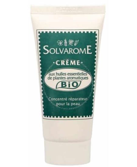 Solvarome Crème bio Tube 30ml concentré réparateur pour la peau Espritphyto