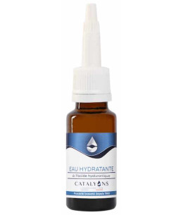 Catalyons Eau hydratante à l'acide hyaluronique 20ml zinc manganèse cuivre Espritphyto