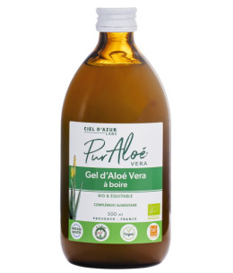 Pur Aloé - Gel D'Aloe Vera A Boire - Bio & Equitable - 1 Litre