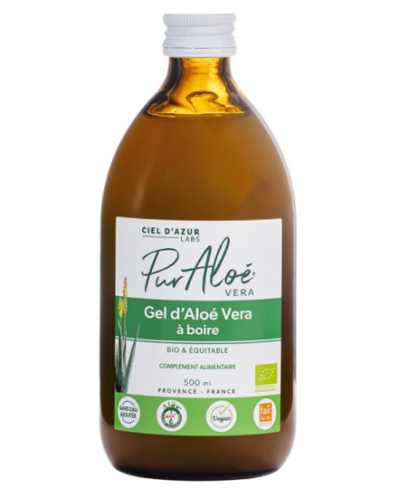 Pur Aloé - Gel D'Aloe Vera A Boire - Bio & Equitable - 1 Litre Pur Aloé - Gel D'Aloe Vera A Boire - Bio & Equitable - 1 Litre