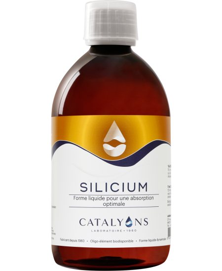Silicium oligo-éléments 500ml - Catalyons acide orthosilicique Espritphyto