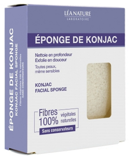Eau thermale Jonzac Éponge de Konjac 50g Lea Nature Espritphyto Eau thermale Jonzac Éponge de Konjac 50g Lea Nature Espritphyto