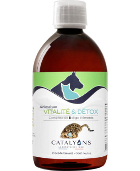 Catalyons Animalyon Vitalité et Détox 500ml magnésium potassium Esprit phyto
