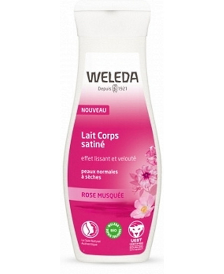 Weleda - Lait soyeux corps à la Rose Musquée - 200 ml Weleda - Lait soyeux corps à la Rose Musquée - 200 ml