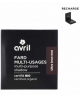 Avril Fard Multi Usages Ultra brun mat 2.5g recharge certifiée Cosmos organic Espritphyto