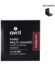 Avril Fard Multi Usages Prunette irisé 2.5g recharge certifiée Cosmos organic Espritphyto