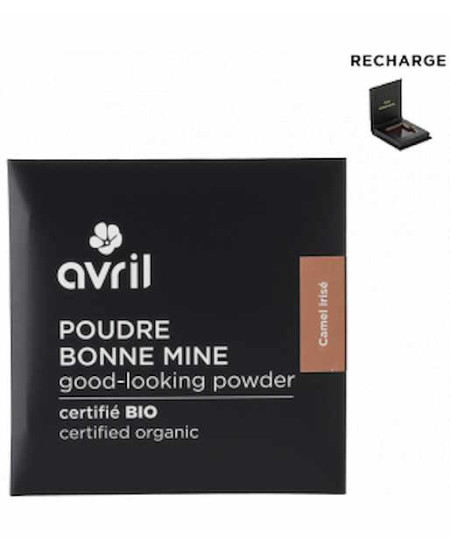 Avril Poudre bonne mine Camel irisé 11g poudre bronzante bio Espritphyto Avril Poudre bonne mine Camel irisé 11g poudre bronzante bio Espritphyto