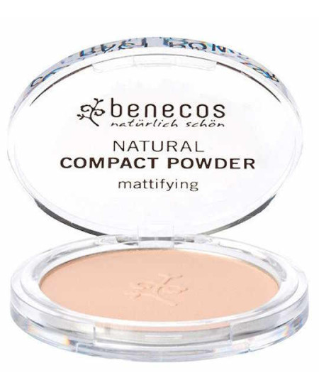 Benecos Poudre compacte Sable 9g unifie le teint Espritphyto Benecos Poudre compacte Sable 9g unifie le teint Espritphyto