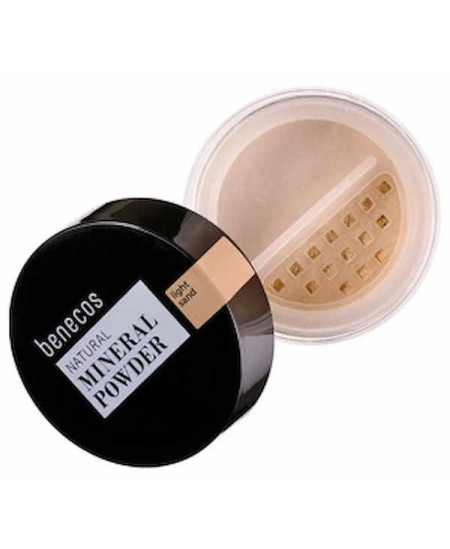 Poudre Libre minérale 6g Benecos sable clair maquillage bio Espritphyto Poudre Libre minérale 6g Benecos sable clair maquillage bio Espritphyto