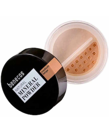 Poudre Libre minérale Medium beige 6g Benecos maquillage bio Espritphyto Poudre Libre minérale Medium beige 6g Benecos maquillage bio Espritphyto