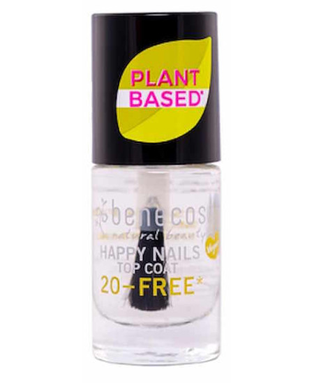 Benecos Vernis à ongles TOP COAT happy nails 5ml renforce et protège Espritphyto Benecos Vernis à ongles TOP COAT happy nails 5ml renforce et protège Espritphyto