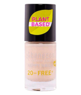  Benecos Vernis à ongles Sharp Rosé Rose Nacré happy nails 5ml renforce et protège Espritphyto