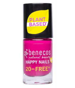  Benecos Vernis à ongles Wild Orchid Orchidée Sauvage happy nails 5ml renforce et protège Espritphyto