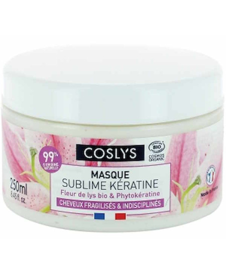 Coslys Masque sublime Kératine 250ml Masque Kératine cheveux fragiles et indisciplinés Espritphyto Coslys Masque sublime Kératine 250ml Masque Kératine cheveux fragiles et indisciplinés Espritphyto