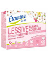 Etamine du Lys 30 tablettes lessive spéciale blanc et couleur Fleur de coton 900g Tablettes blanchissant détachant