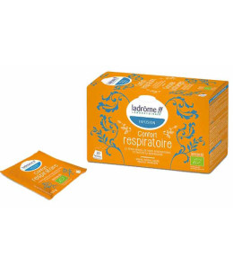 Ladrome Infusion Confort respiratoire 20 sachets thym mauve Espritphyto