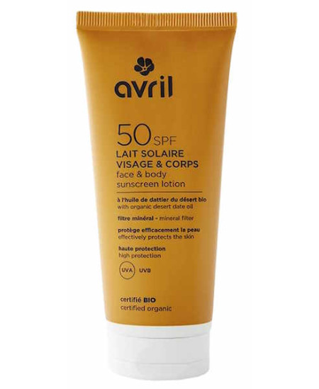 Avril - Crème solaire visage SPF 30 – 50 ml