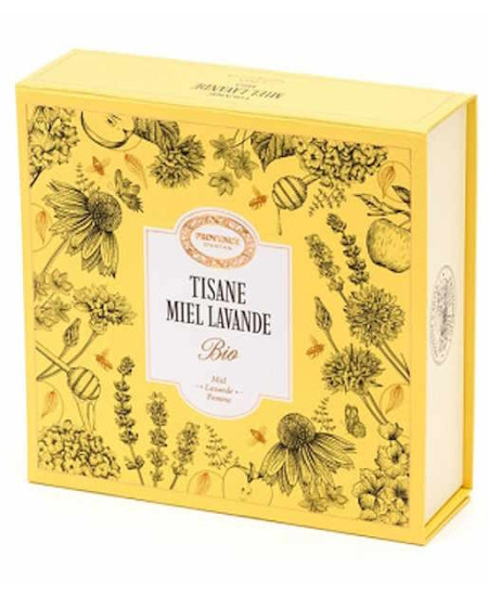 Provence D'Antan - Tisane Miel Lavande bio 24 sachets recharge carton